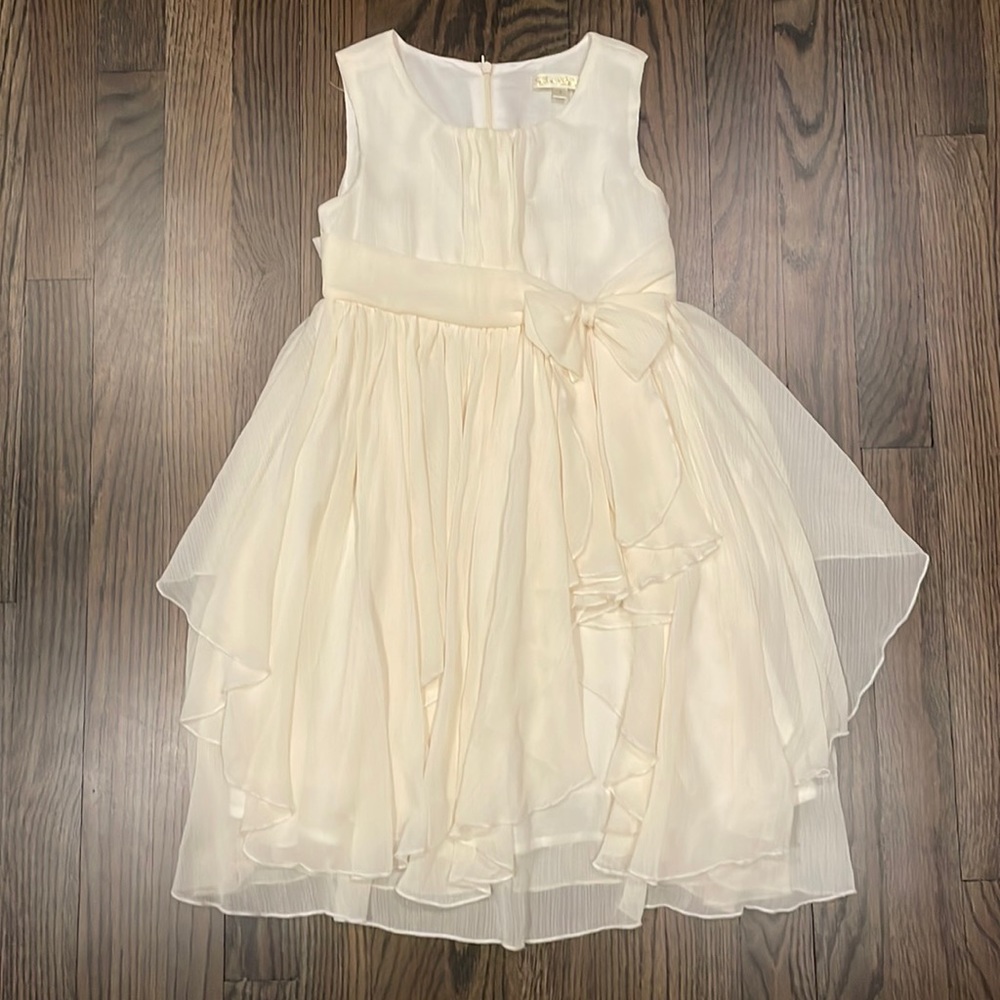 Cream formal dress